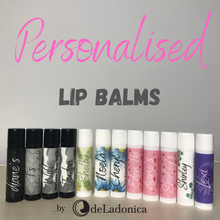 Load image into Gallery viewer, Personalised Lip Balms
