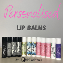 Load image into Gallery viewer, Personalised Lip Balms