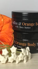 Load image into Gallery viewer, Coffee &amp; Orange Body Scrub with Shea Butter 100gram
