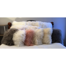 Load image into Gallery viewer, Mongolian Lambswool Cushion 
