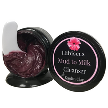Load image into Gallery viewer, Hibiscus Mud to Milk Clay Cleanser 50ml
