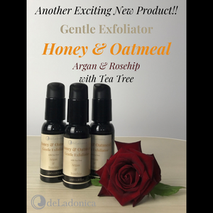 Honey & Oatmeal Gentle Exfoliator with Tea Tree 45ml