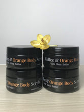 Load image into Gallery viewer, Coffee &amp; Orange Body Scrub with Shea Butter 100ml

