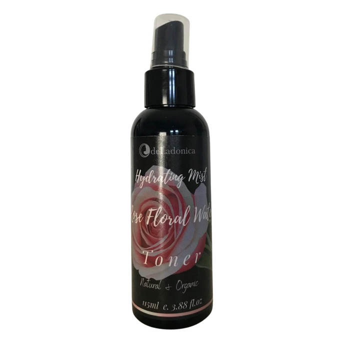 hydrating rose floral water natural organic ingredients